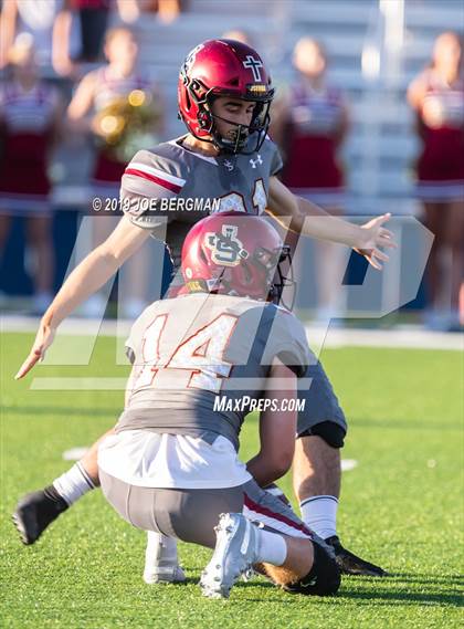 Thumbnail 1 in JSerra Catholic vs. Milton (Trinity League vs. USA Showcase) photogallery.