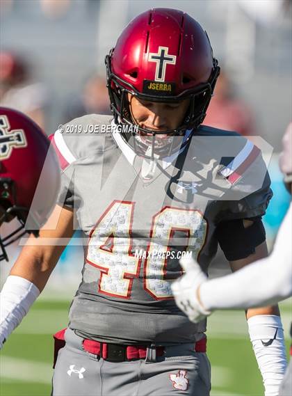Thumbnail 1 in JSerra Catholic vs. Milton (Trinity League vs. USA Showcase) photogallery.