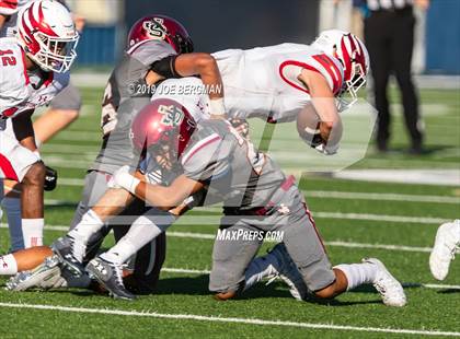 Thumbnail 2 in JSerra Catholic vs. Milton (Trinity League vs. USA Showcase) photogallery.