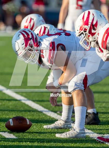Thumbnail 2 in JSerra Catholic vs. Milton (Trinity League vs. USA Showcase) photogallery.