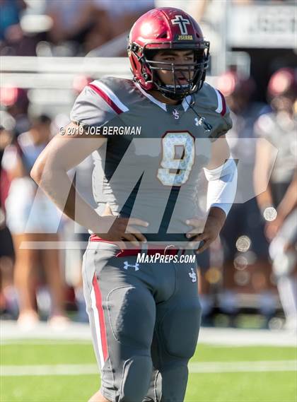 Thumbnail 2 in JSerra Catholic vs. Milton (Trinity League vs. USA Showcase) photogallery.