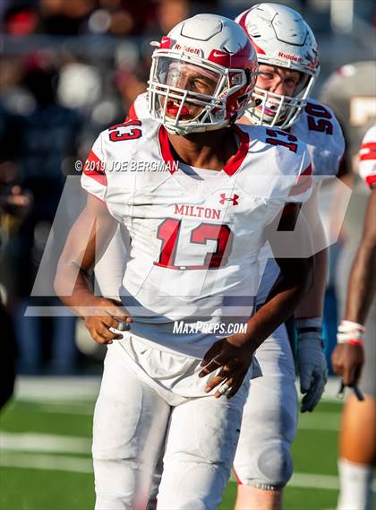 Thumbnail 3 in JSerra Catholic vs. Milton (Trinity League vs. USA Showcase) photogallery.