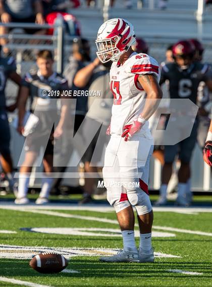 Thumbnail 3 in JSerra Catholic vs. Milton (Trinity League vs. USA Showcase) photogallery.