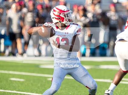 Thumbnail 3 in JSerra Catholic vs. Milton (Trinity League vs. USA Showcase) photogallery.