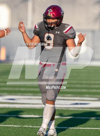 Thumbnail 2 in JSerra Catholic vs. Milton (Trinity League vs. USA Showcase) photogallery.