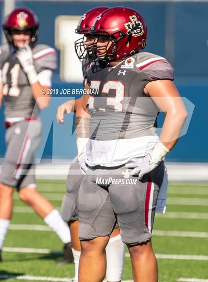 Thumbnail 3 in JSerra Catholic vs. Milton (Trinity League vs. USA Showcase) photogallery.