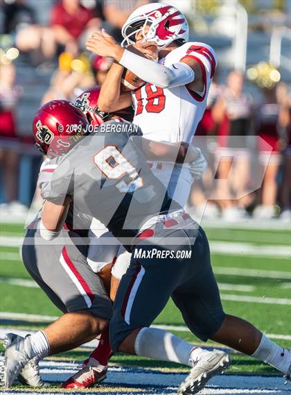 Thumbnail 1 in JSerra Catholic vs. Milton (Trinity League vs. USA Showcase) photogallery.