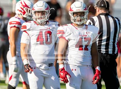 Thumbnail 2 in JSerra Catholic vs. Milton (Trinity League vs. USA Showcase) photogallery.