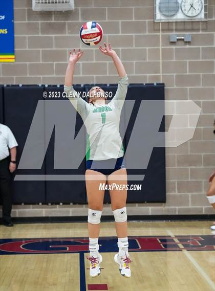 Thumbnail 2 in ThunderRidge vs Dakota Ridge (Dakota Ridge Varsity Tournament) photogallery.