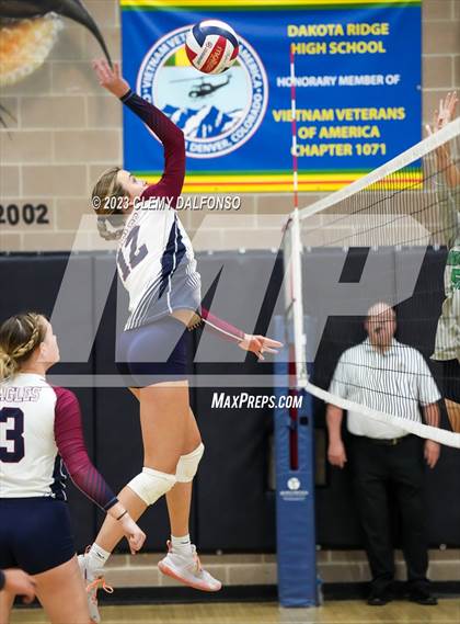 Thumbnail 2 in ThunderRidge vs Dakota Ridge (Dakota Ridge Varsity Tournament) photogallery.