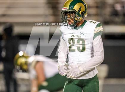 Thumbnail 1 in Grayson @ Norcross (GHSA AAAAAAA Semifinal) photogallery.