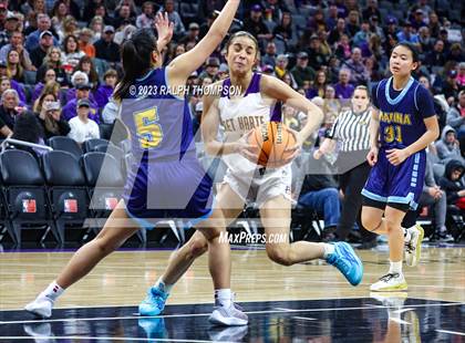 Thumbnail 2 in Marina @ Bret Harte (CIF D5 State Final) photogallery.