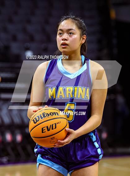 Thumbnail 2 in Marina @ Bret Harte (CIF D5 State Final) photogallery.