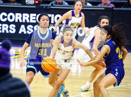 Thumbnail 2 in Marina @ Bret Harte (CIF D5 State Final) photogallery.