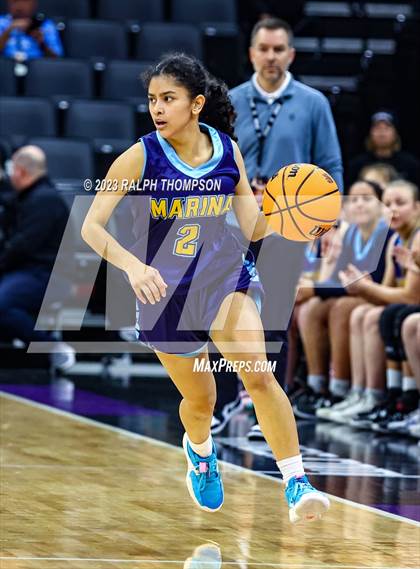 Thumbnail 3 in Marina @ Bret Harte (CIF D5 State Final) photogallery.