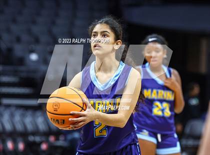 Thumbnail 2 in Marina @ Bret Harte (CIF D5 State Final) photogallery.