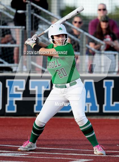 Thumbnail 3 in Timber Creek vs Southlake Carroll (UIL 6A Softball Regional Quarterfinals Game 3) photogallery.