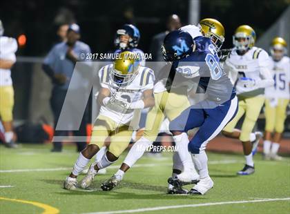 Thumbnail 1 in Marshall vs Locke (CIF LACS D3 Semifinal) photogallery.