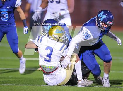 Thumbnail 2 in Marshall vs Locke (CIF LACS D3 Semifinal) photogallery.