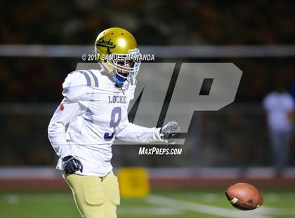 Thumbnail 1 in Marshall vs Locke (CIF LACS D3 Semifinal) photogallery.