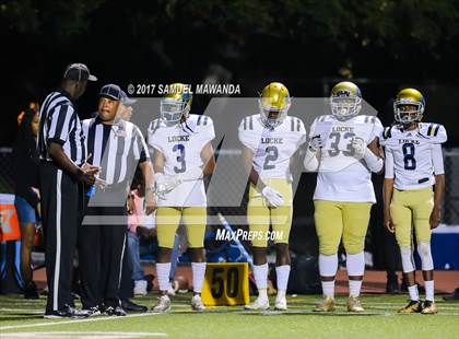 Thumbnail 1 in Marshall vs Locke (CIF LACS D3 Semifinal) photogallery.