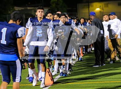 Thumbnail 1 in Marshall vs Locke (CIF LACS D3 Semifinal) photogallery.
