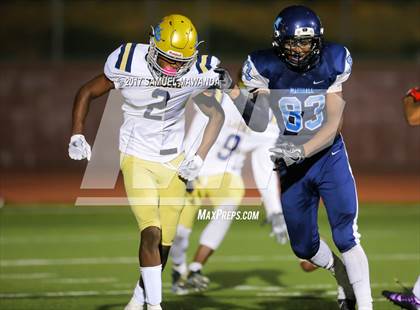Thumbnail 3 in Marshall vs Locke (CIF LACS D3 Semifinal) photogallery.