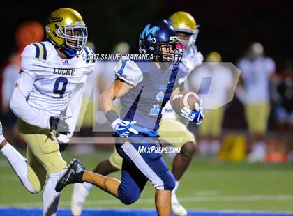 Thumbnail 3 in Marshall vs Locke (CIF LACS D3 Semifinal) photogallery.