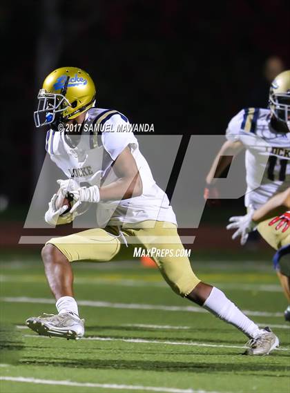 Thumbnail 3 in Marshall vs Locke (CIF LACS D3 Semifinal) photogallery.