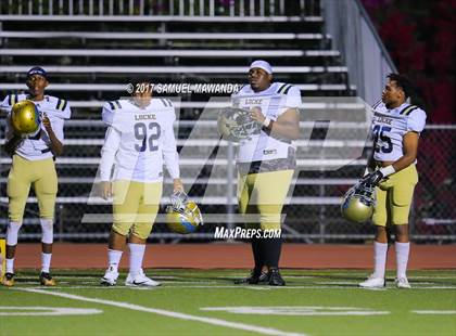 Thumbnail 3 in Marshall vs Locke (CIF LACS D3 Semifinal) photogallery.