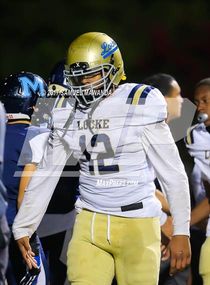 Thumbnail 3 in Marshall vs Locke (CIF LACS D3 Semifinal) photogallery.