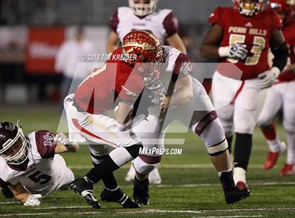 Thumbnail 2 in Penn Hills vs. Manheim Central (PIAA 5A Championship) photogallery.