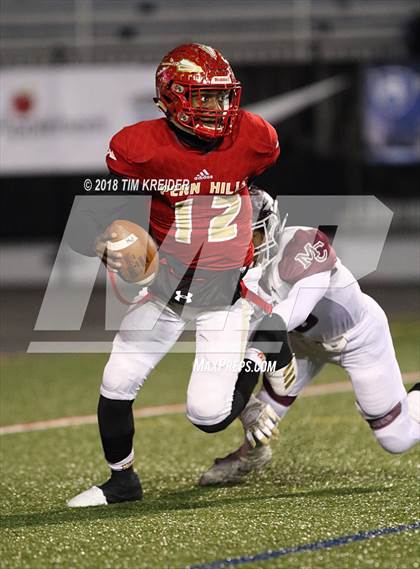 Thumbnail 3 in Penn Hills vs. Manheim Central (PIAA 5A Championship) photogallery.