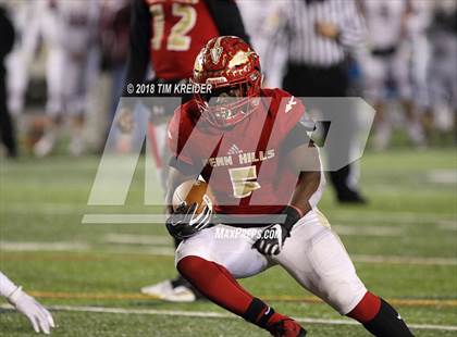 Thumbnail 3 in Penn Hills vs. Manheim Central (PIAA 5A Championship) photogallery.