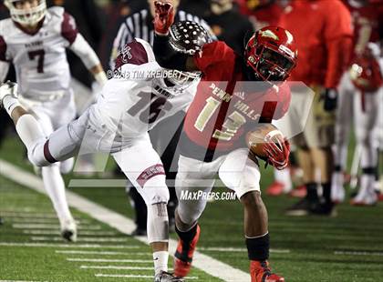 Thumbnail 3 in Penn Hills vs. Manheim Central (PIAA 5A Championship) photogallery.