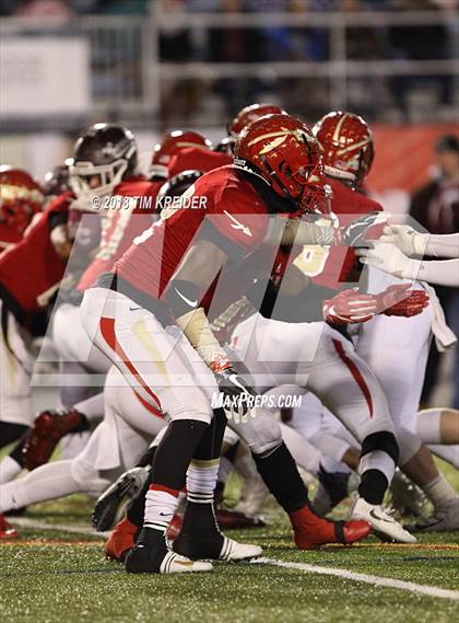 Thumbnail 2 in Penn Hills vs. Manheim Central (PIAA 5A Championship) photogallery.