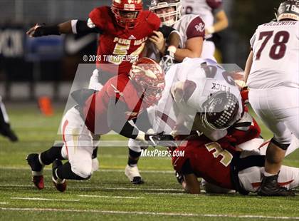 Thumbnail 3 in Penn Hills vs. Manheim Central (PIAA 5A Championship) photogallery.