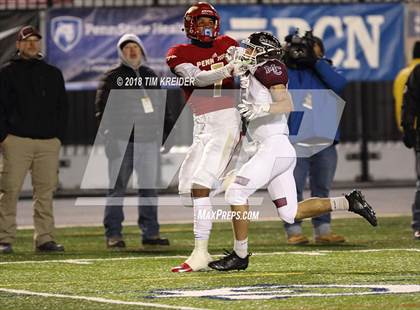 Thumbnail 2 in Penn Hills vs. Manheim Central (PIAA 5A Championship) photogallery.