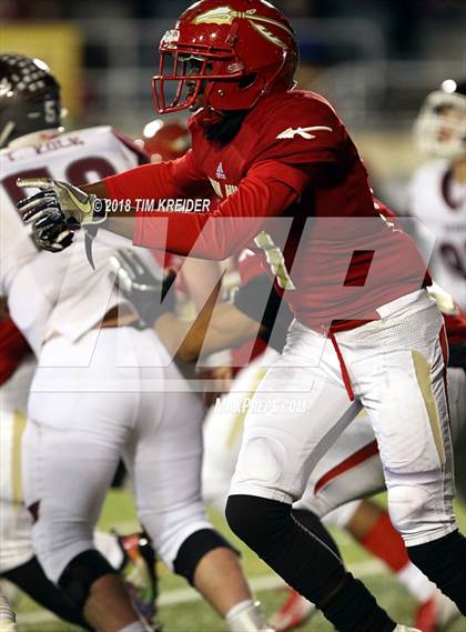Thumbnail 1 in Penn Hills vs. Manheim Central (PIAA 5A Championship) photogallery.
