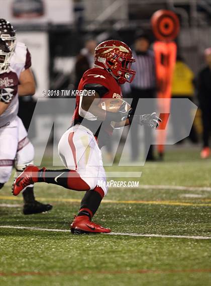 Thumbnail 2 in Penn Hills vs. Manheim Central (PIAA 5A Championship) photogallery.