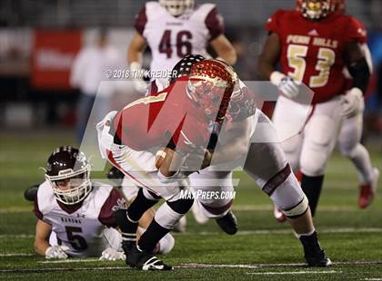 Thumbnail 3 in Penn Hills vs. Manheim Central (PIAA 5A Championship) photogallery.