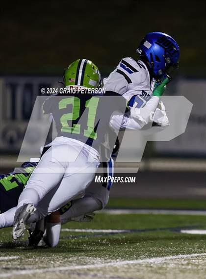 Thumbnail 2 in Stansbury @ Ridgeline (UHSAA 4A Quarterfinal) photogallery.
