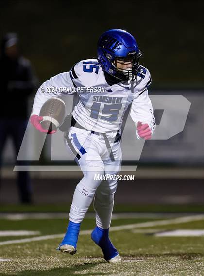 Thumbnail 1 in Stansbury @ Ridgeline (UHSAA 4A Quarterfinal) photogallery.