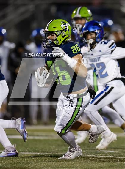 Thumbnail 3 in Stansbury @ Ridgeline (UHSAA 4A Quarterfinal) photogallery.