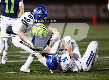 Thumbnail 3 in Stansbury @ Ridgeline (UHSAA 4A Quarterfinal) photogallery.
