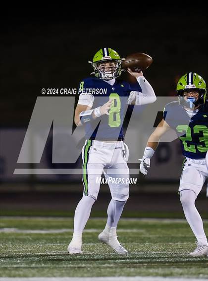 Thumbnail 3 in Stansbury @ Ridgeline (UHSAA 4A Quarterfinal) photogallery.