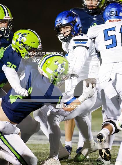 Thumbnail 3 in Stansbury @ Ridgeline (UHSAA 4A Quarterfinal) photogallery.