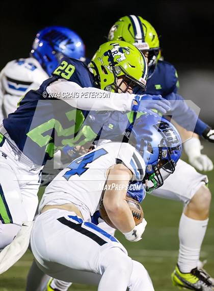 Thumbnail 3 in Stansbury @ Ridgeline (UHSAA 4A Quarterfinal) photogallery.