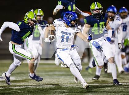 Thumbnail 1 in Stansbury @ Ridgeline (UHSAA 4A Quarterfinal) photogallery.