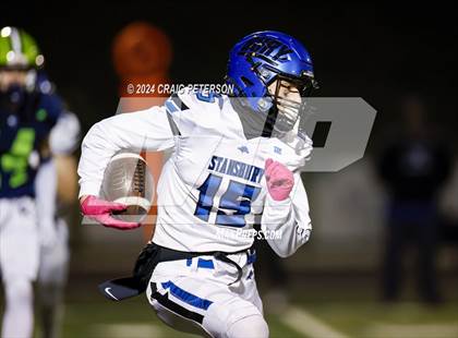 Thumbnail 3 in Stansbury @ Ridgeline (UHSAA 4A Quarterfinal) photogallery.